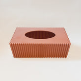 Box Cover The Striped Height 2 ply Greige